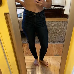 Studio Blue Dark Wash High Waisted Skinny Jeans